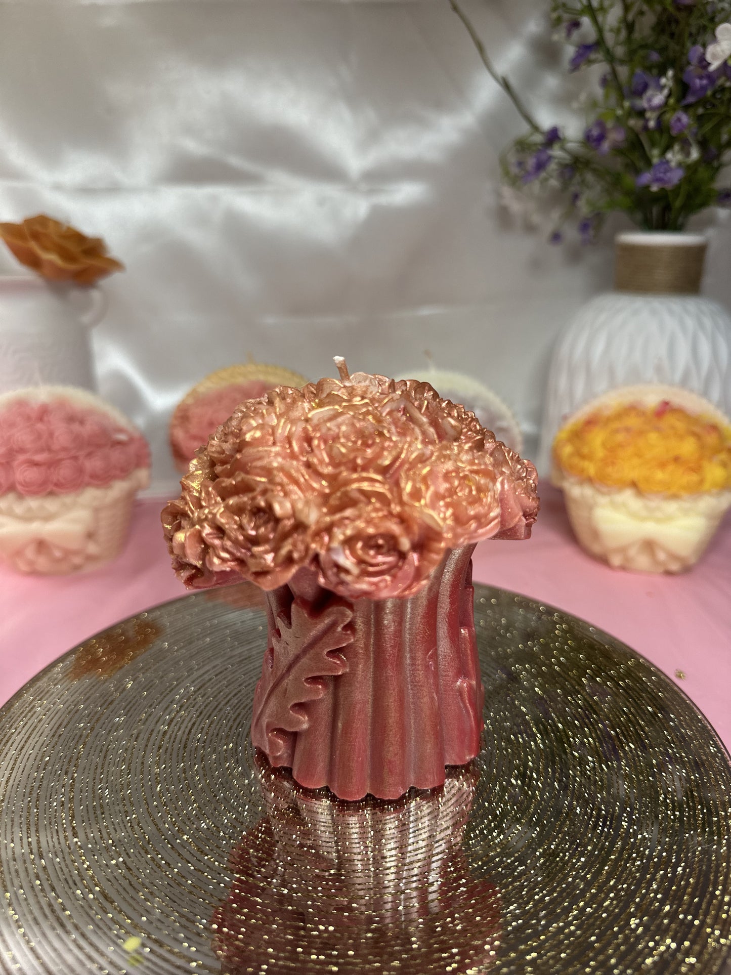Flower Bunch Candle