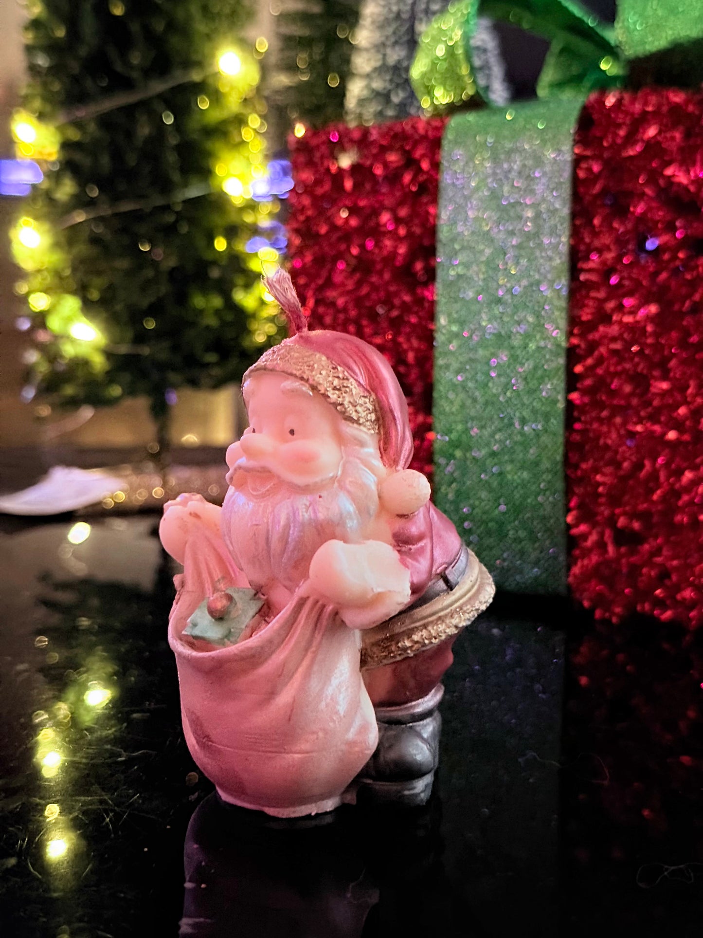 Santa Candle