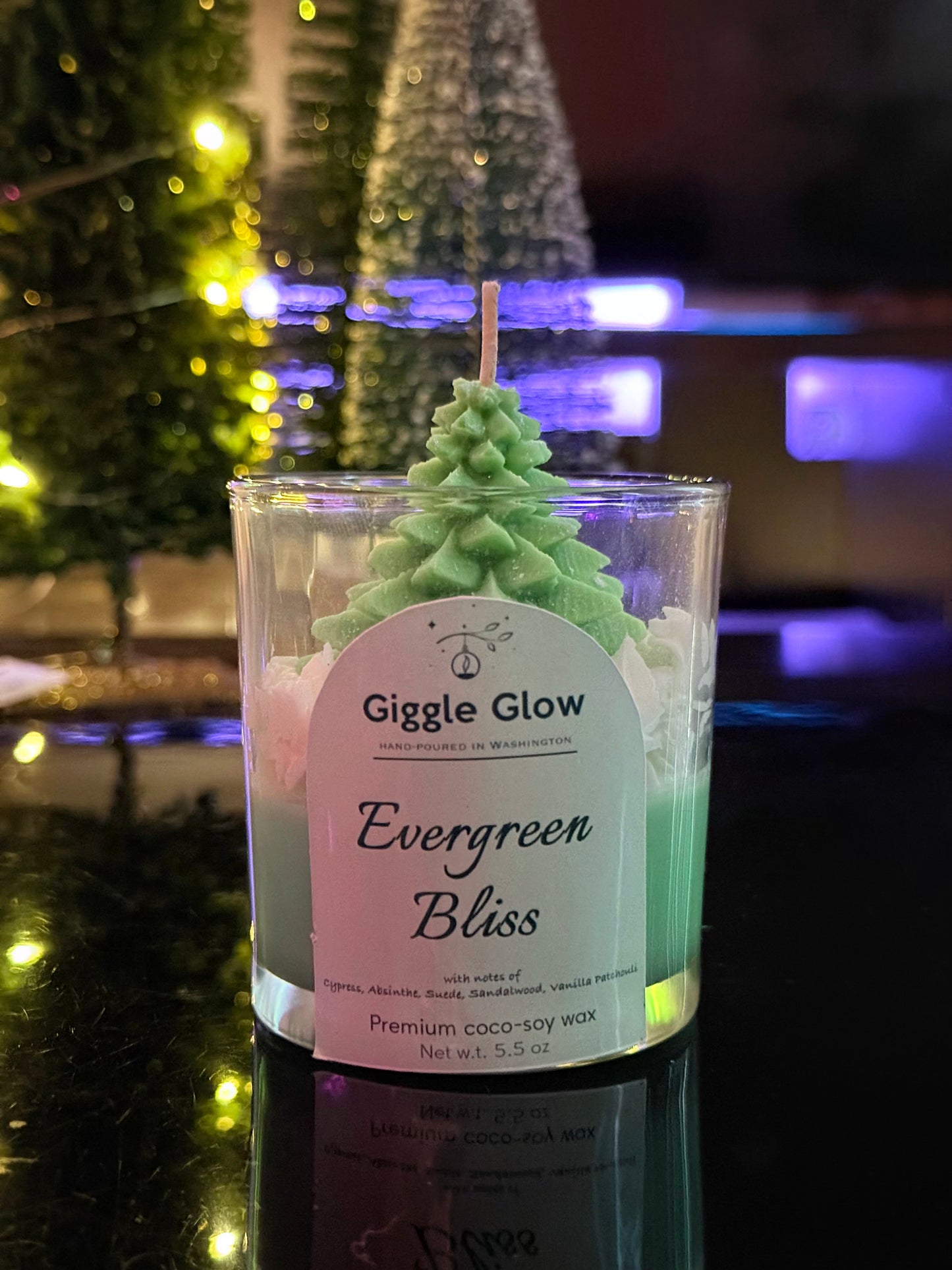 Christmas Tree Candle (Evergreen Bliss)