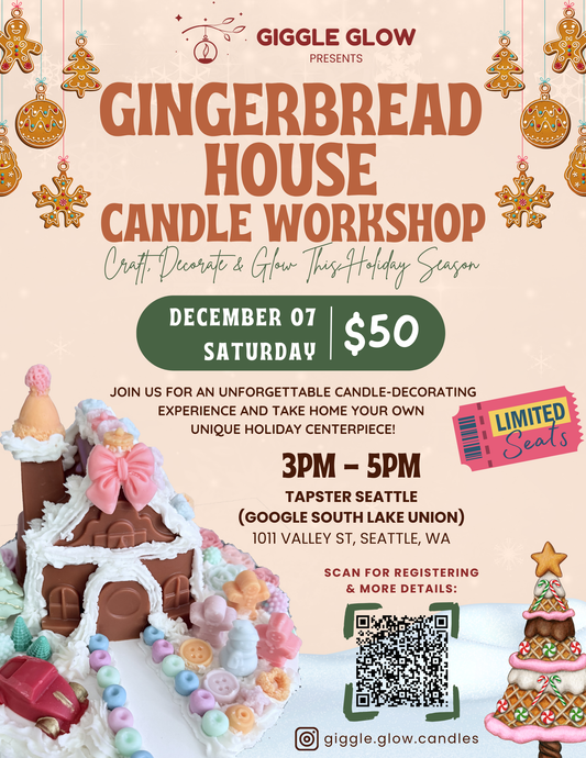 Gingerbread Candle Workshop