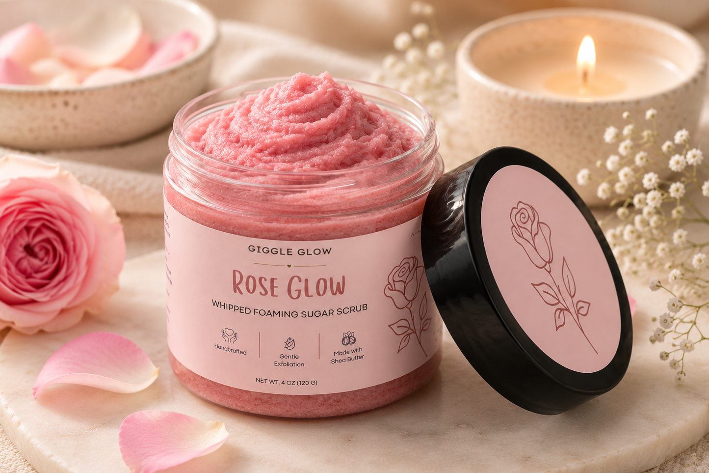 Foaming Sugar Scrub