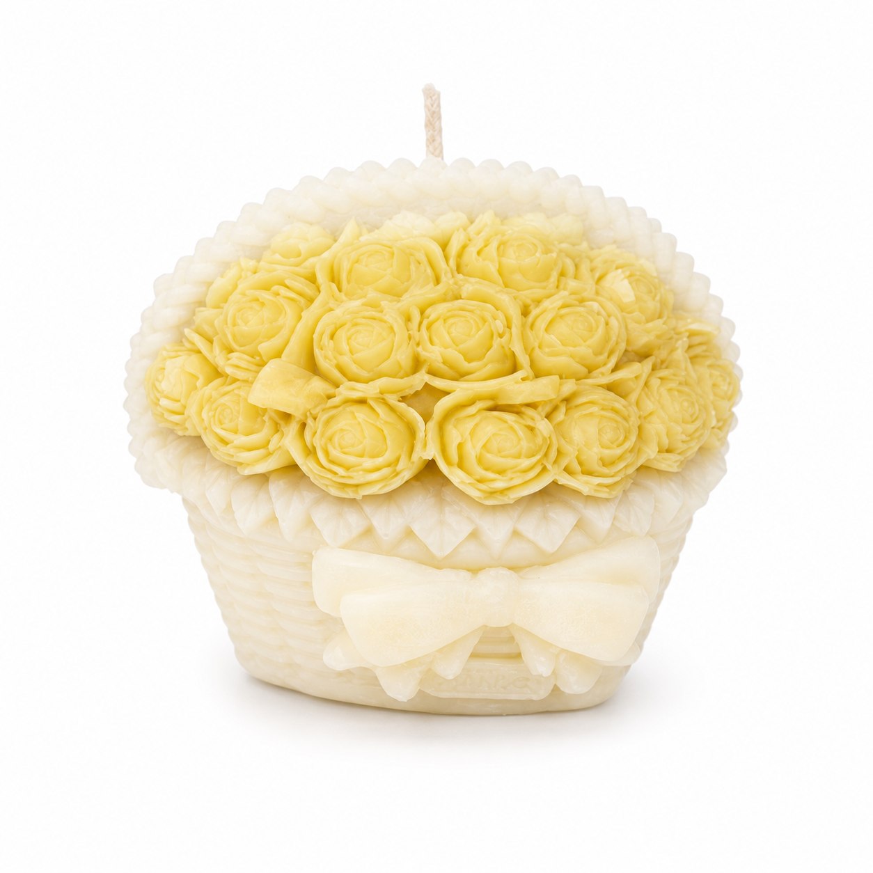 Flower Basket Candle