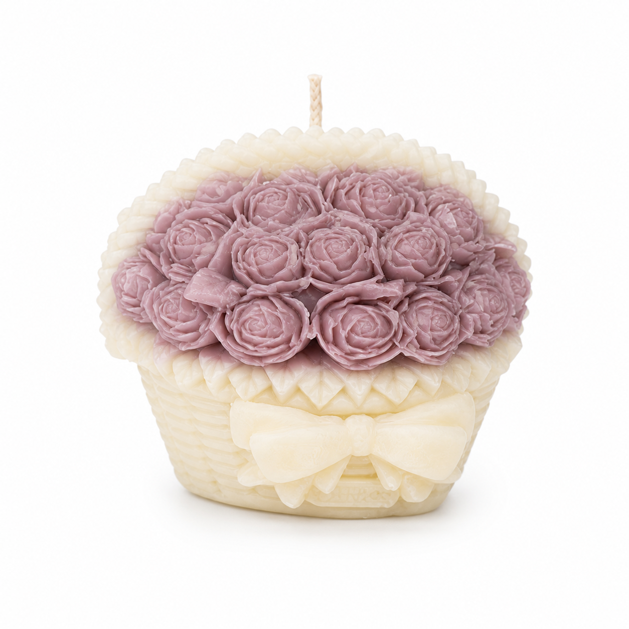 Flower Basket Candle