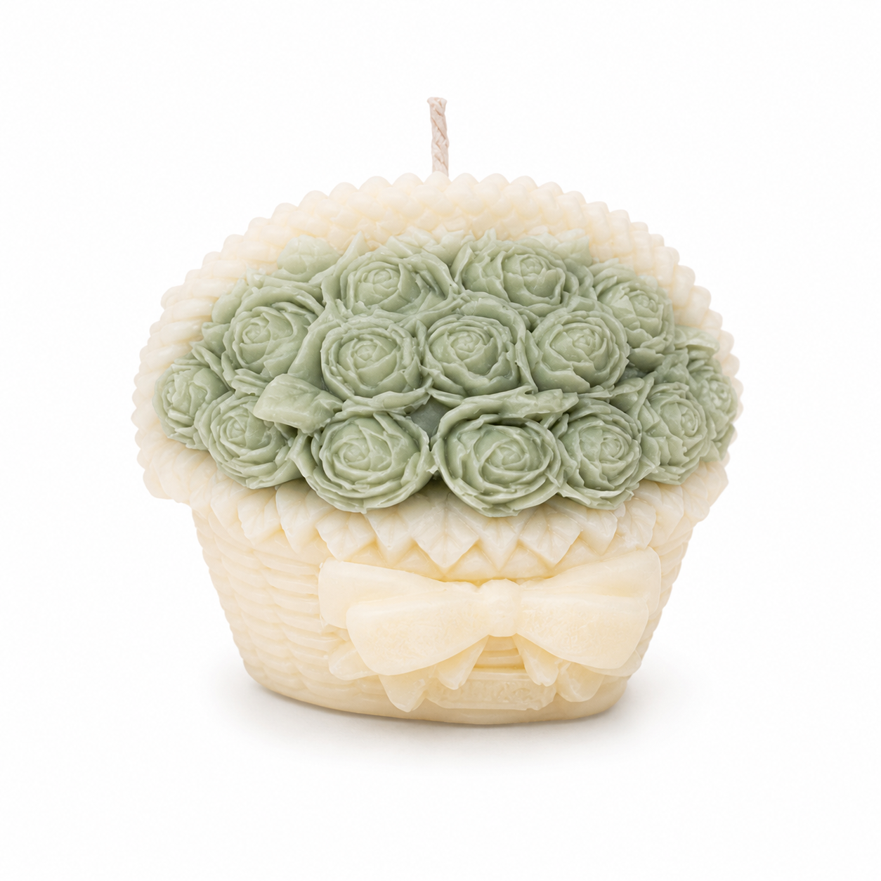 Flower Basket Candle
