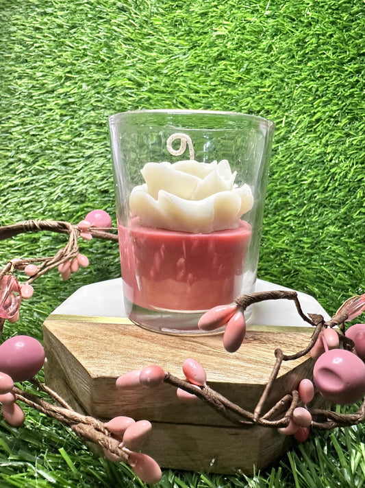 Rose in a Jar Candle