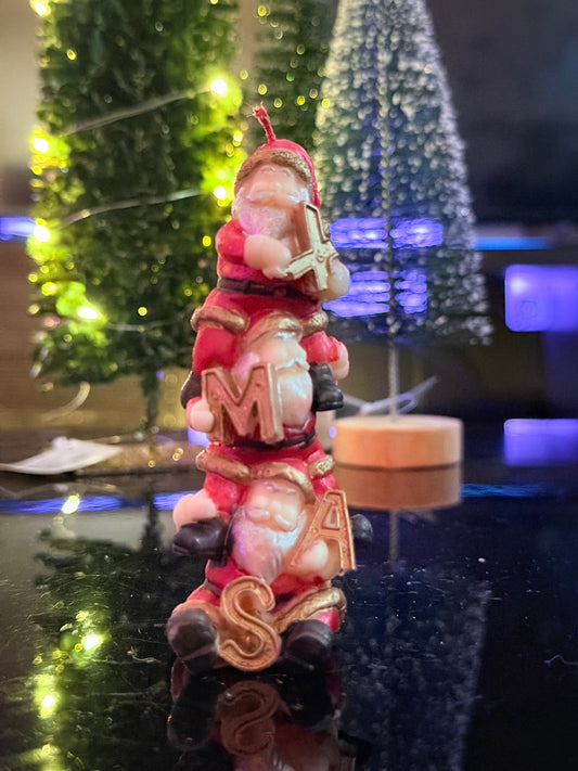 Xmas Santa Candle